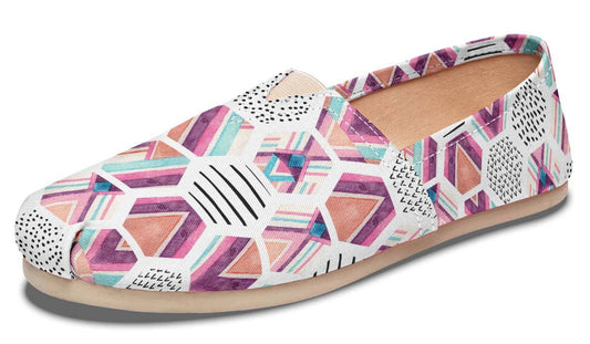 Watercolor Hexagon Pattern