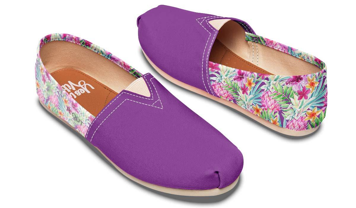 Watercolor Pink Pineapple