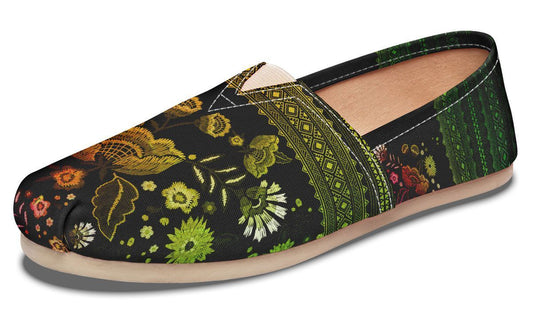 Boho Stitch Pattern Watercolor Gold