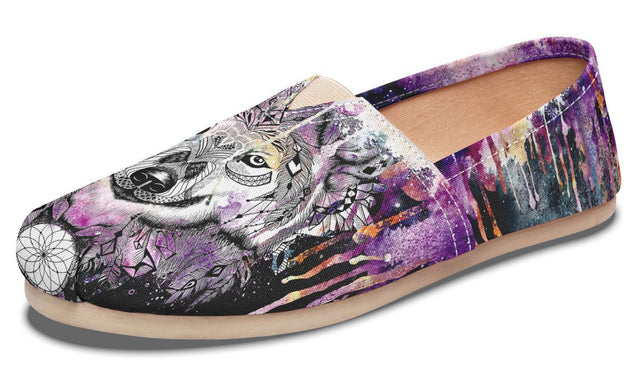 Colorful Boho Wolf