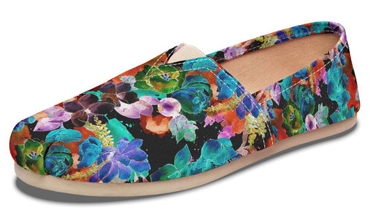 Night Watercolor Garden