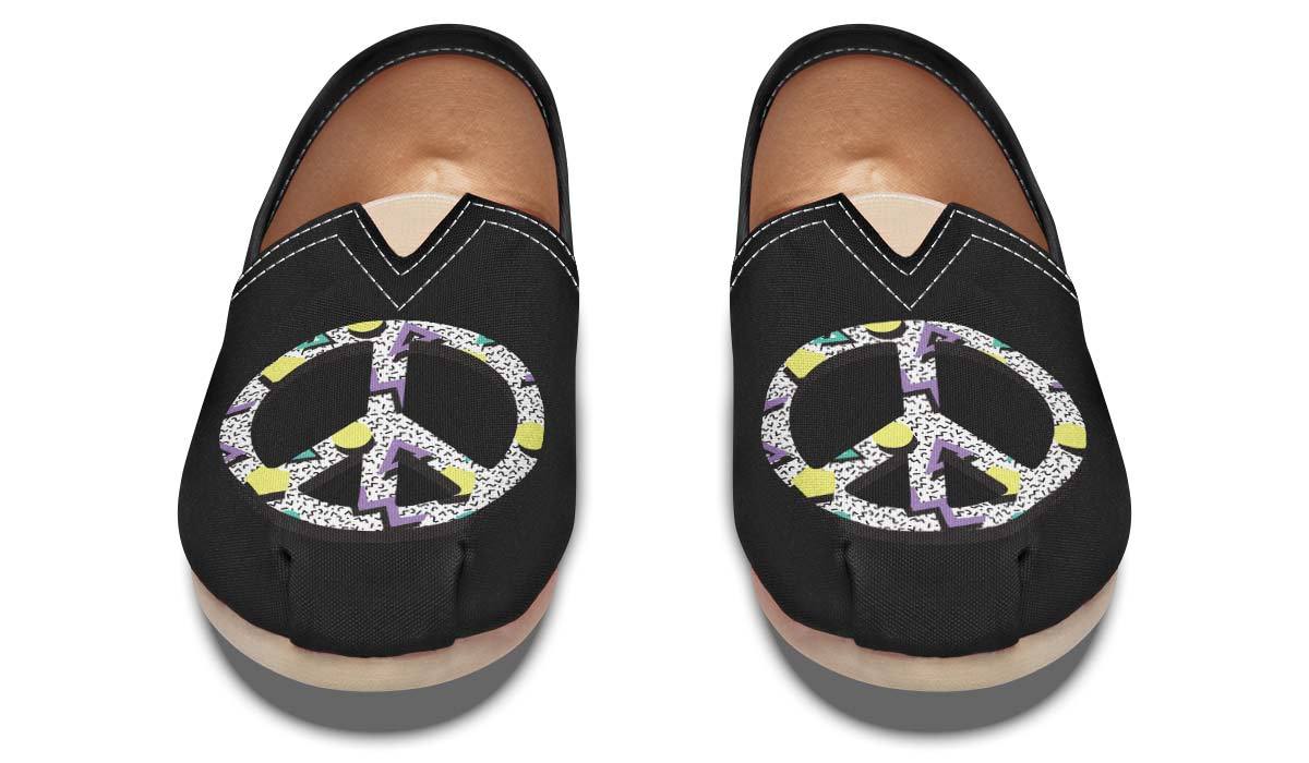 Peace Geometric Black