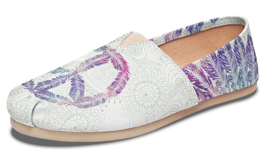 Colorful Feather Purple