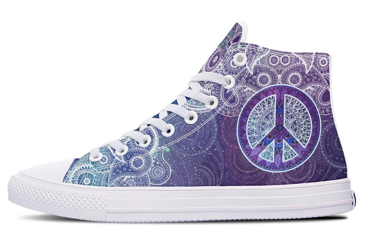 Galaxy Purple Peace Mandala