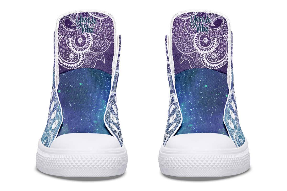 Galaxy Purple Peace Mandala