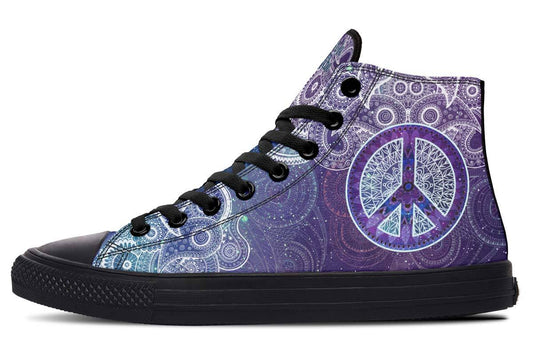 Galaxy Purple Peace Mandala