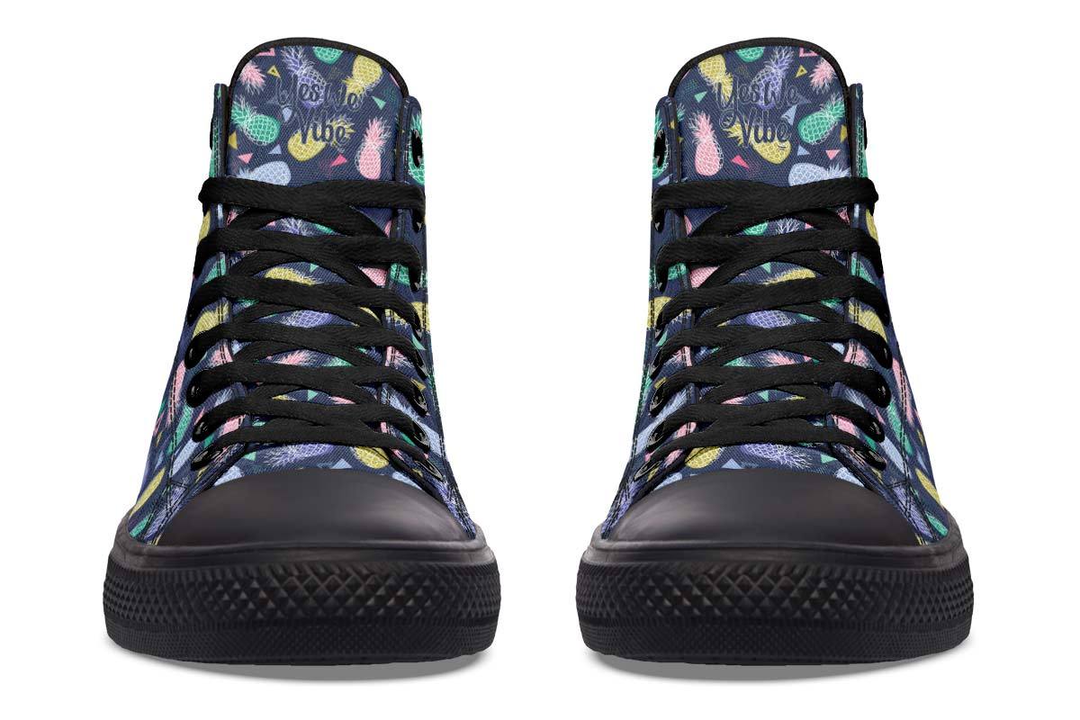 Pineapples And Triangles Navy