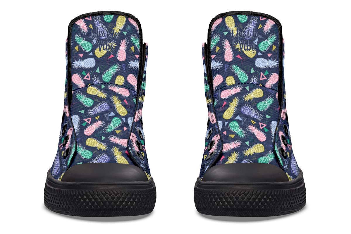 Pineapples And Triangles Navy