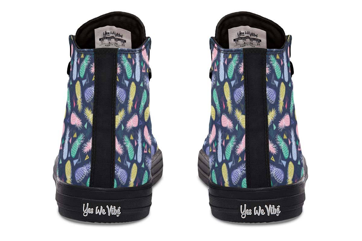 Pineapples And Triangles Navy