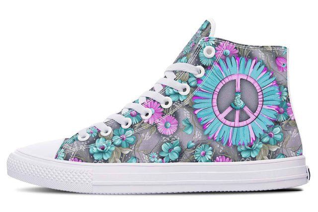 Floral Peace And Love