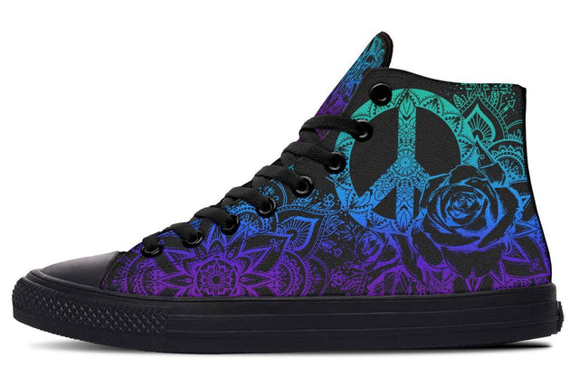 Purple Floral Peace
