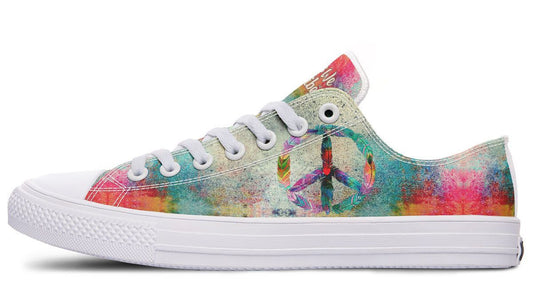 Colorful Paint Peace Feather