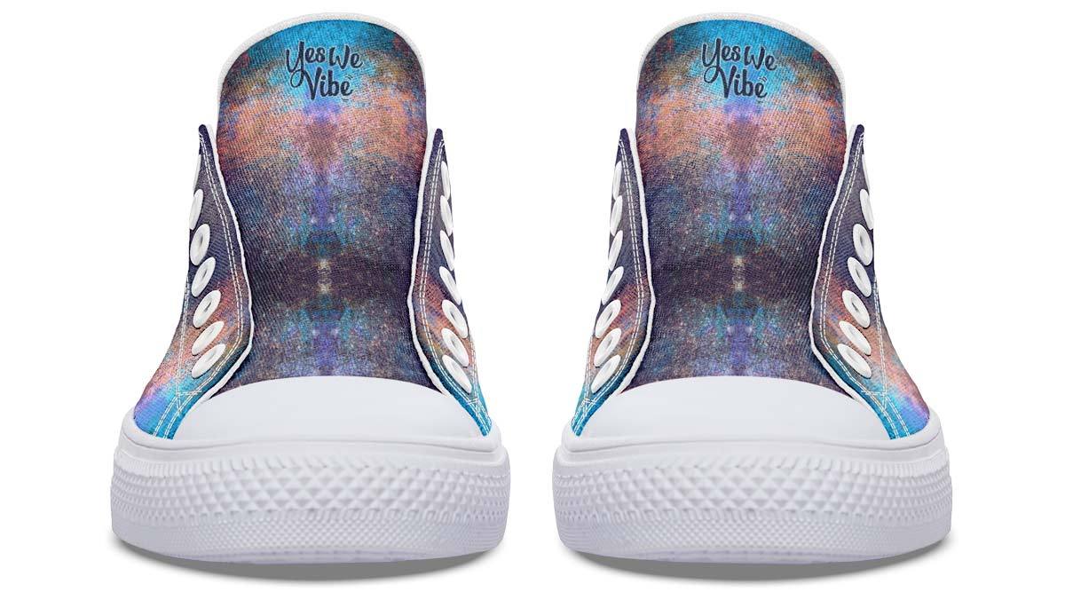 Galaxy Spray Paint Peace Feather