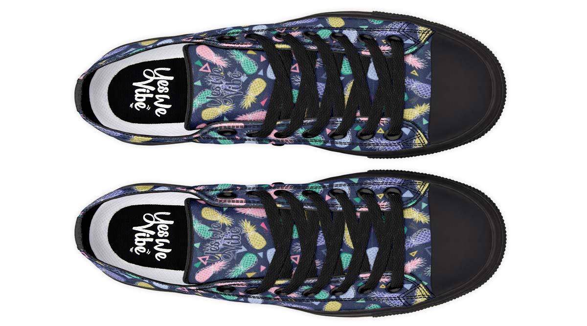 Pineapples And Triangles Navy