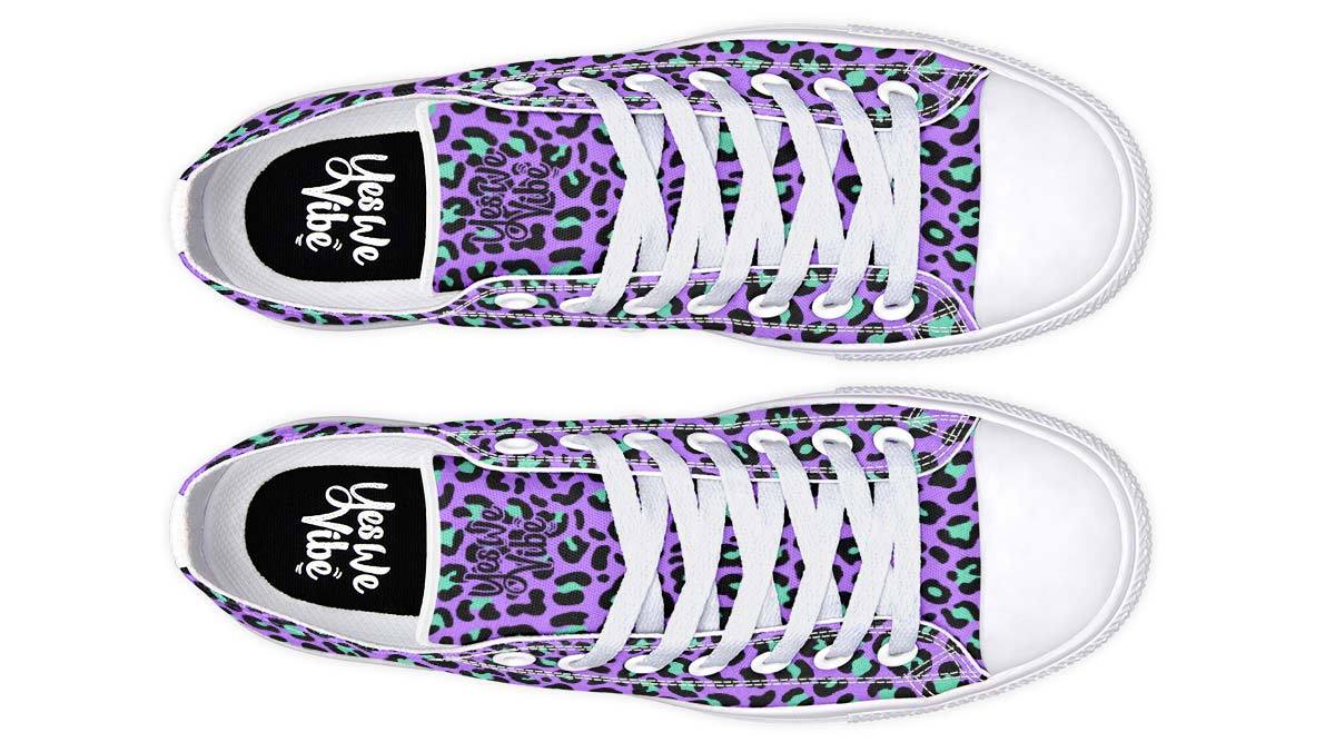 S Leopard Pattern Purple