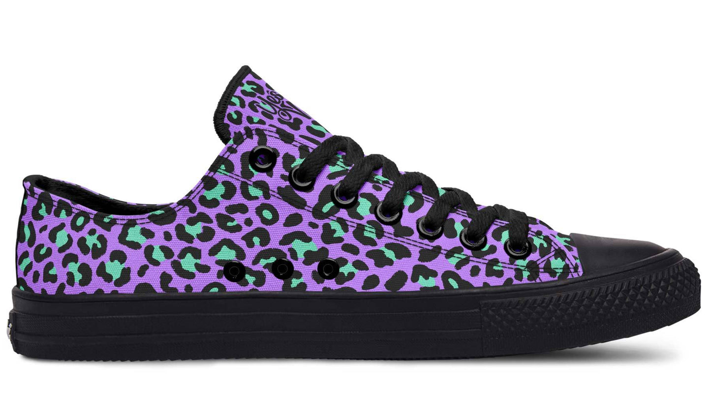 S Leopard Pattern Purple