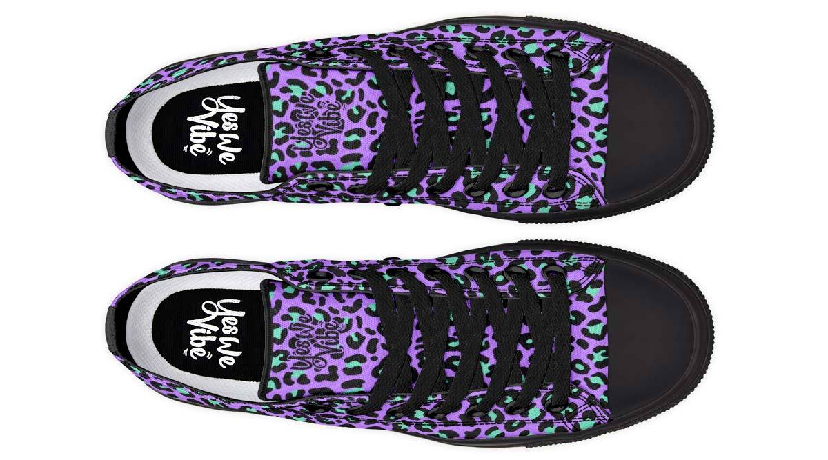 S Leopard Pattern Purple