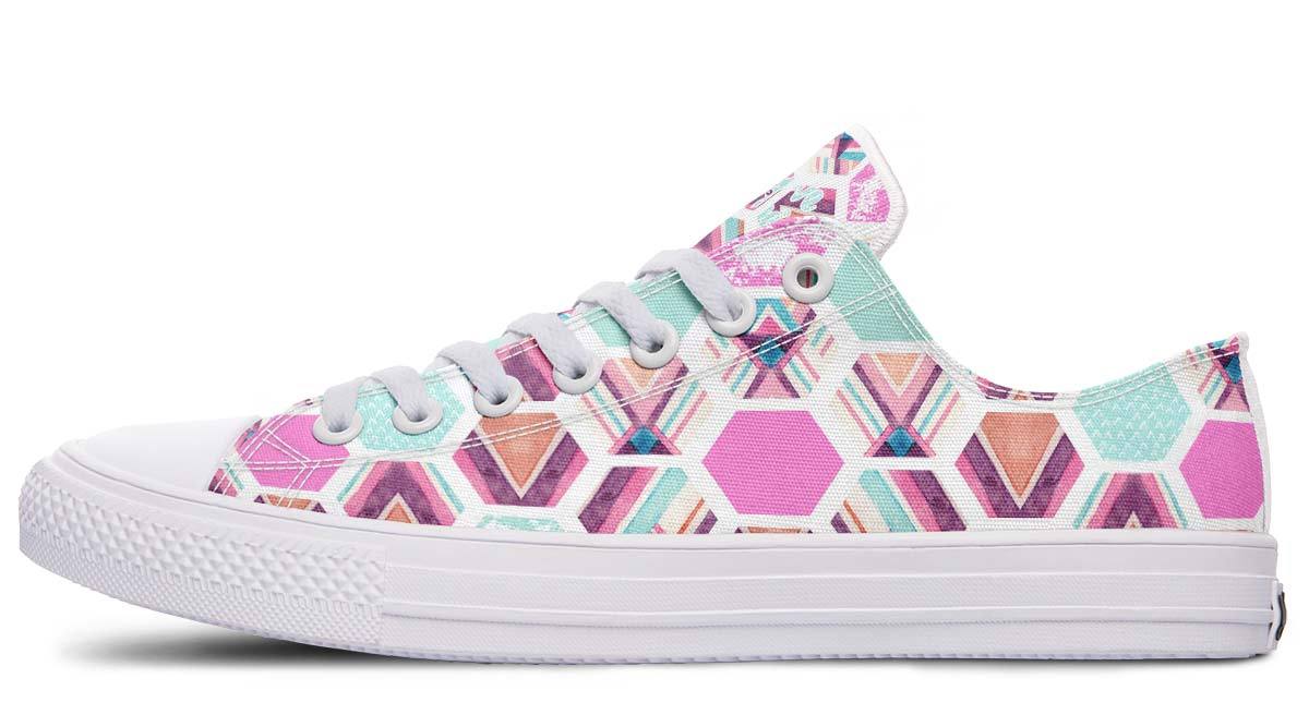 Watercolor Hexagon Pattern