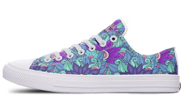 Purple Love Floral Pattern