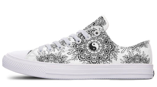 Yinyang Mandala Black And White