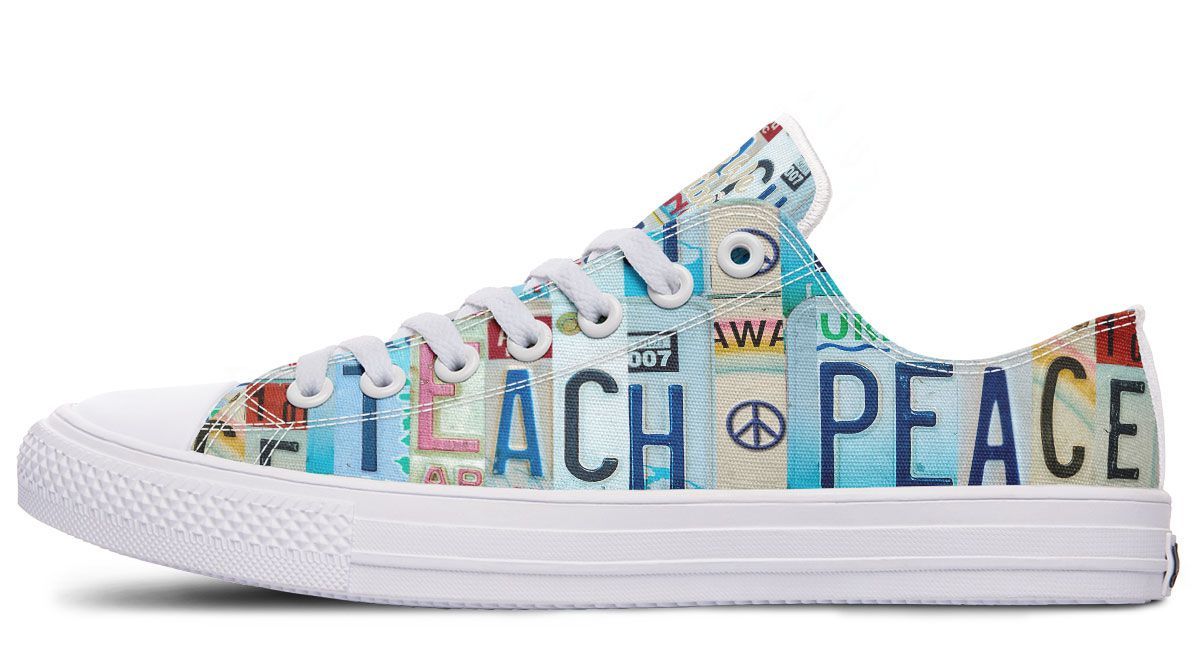 Teach Peace Plate