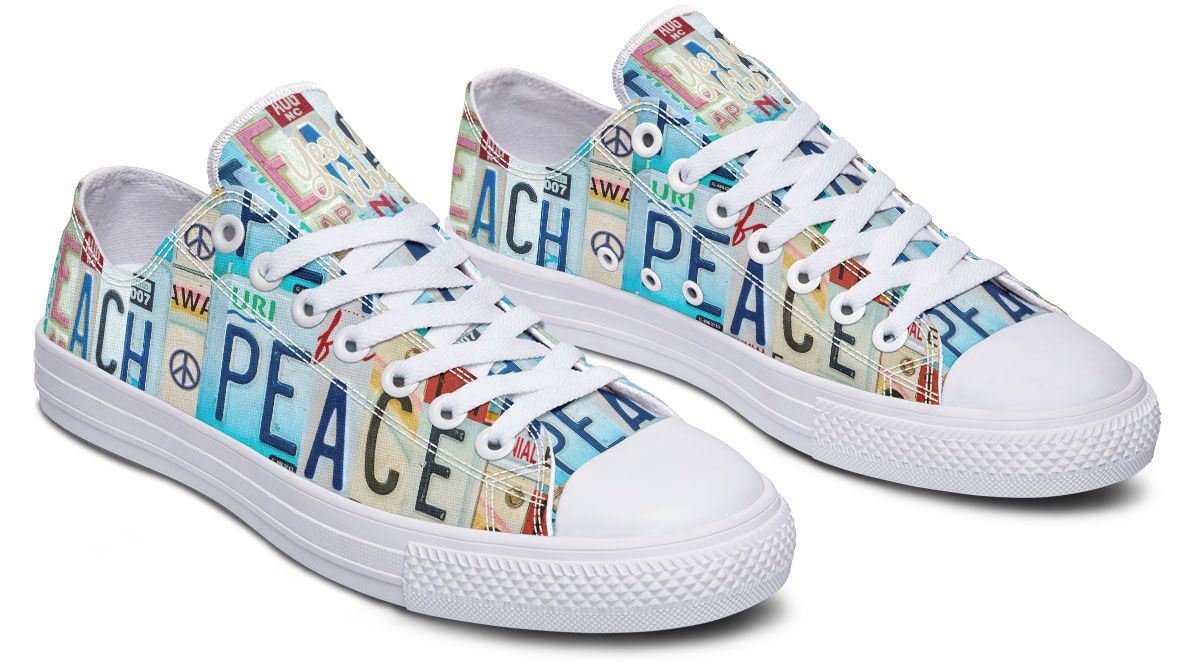 Teach Peace Plate