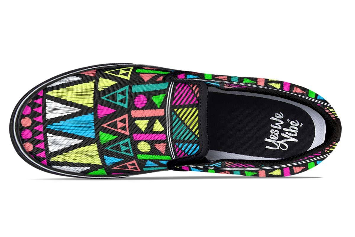 Neon Geo Print