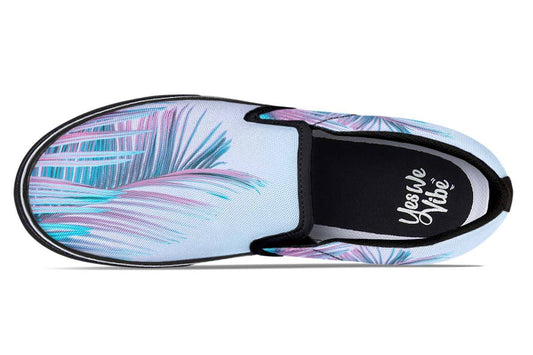 Palm Leaves Holographic