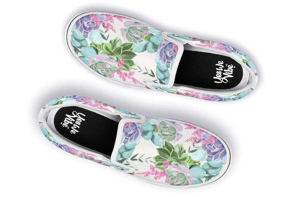 Succulents Pastel Colors