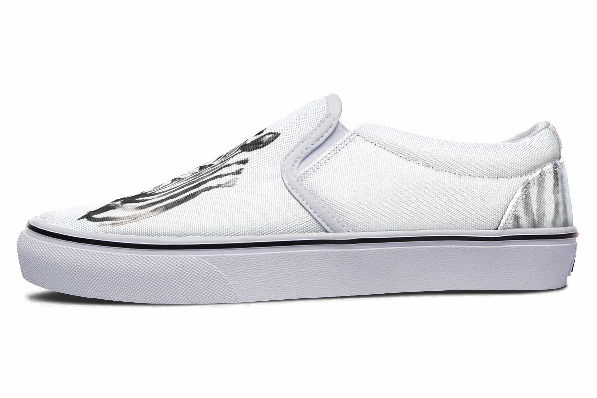 Watercolor Black Zebra