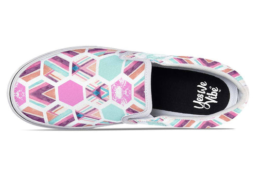 Watercolor Hexagon Pattern