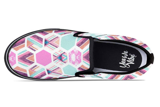 Watercolor Hexagon Pattern