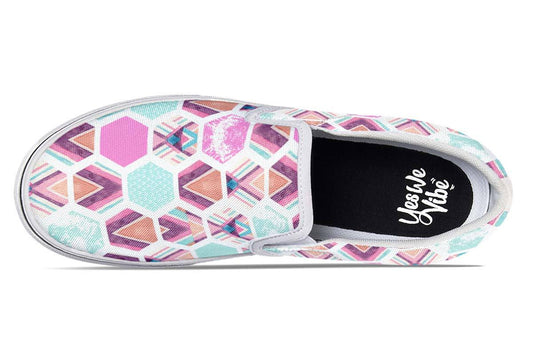 Watercolor Hexagon Pattern