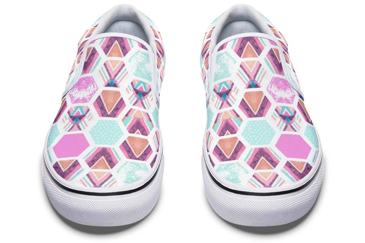 Watercolor Hexagon Pattern