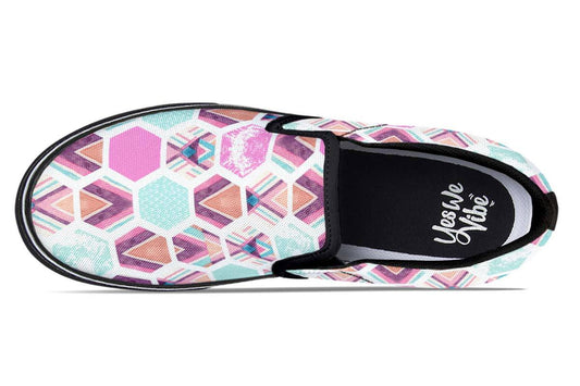 Watercolor Hexagon Pattern