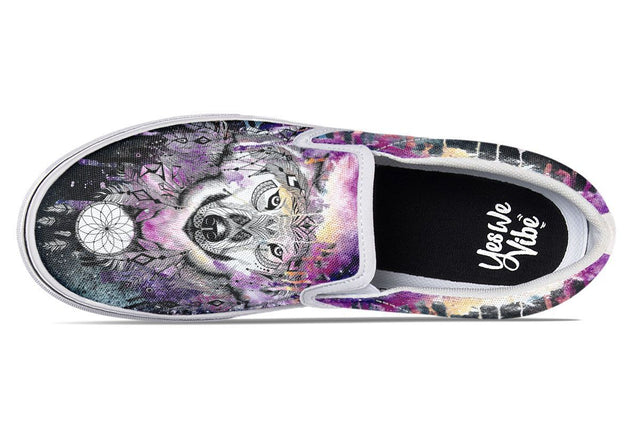 Colorful Boho Wolf