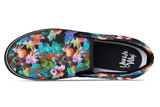 Night Watercolor Garden