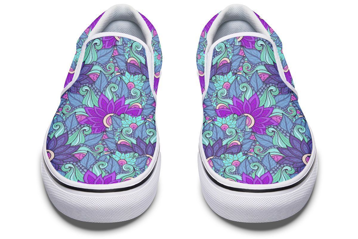 Purple Love Floral Pattern