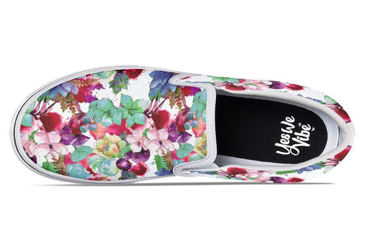 Purple Watercolor Garden