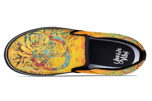 Orange Floral Peace