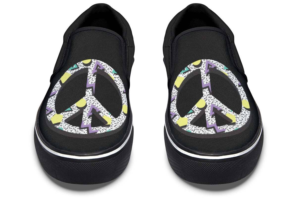 Peace Geometric Black