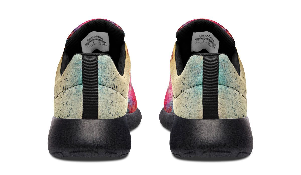 Colorful Paint Giraffes