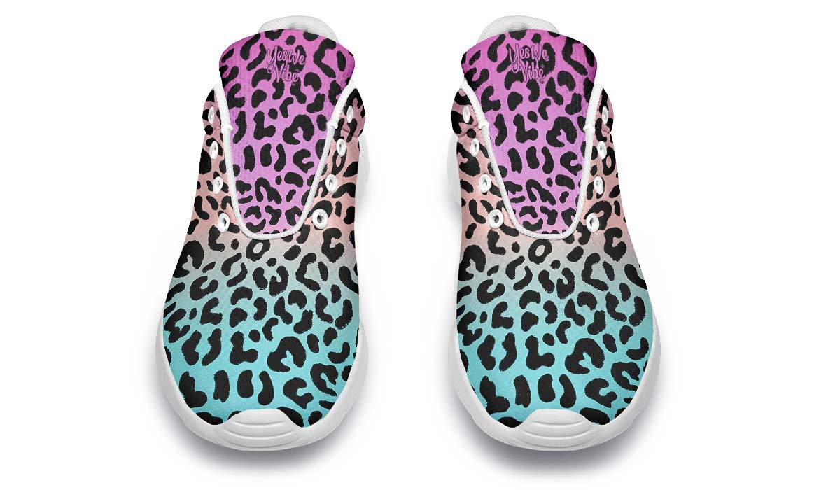 Gradient Leopard Pattern