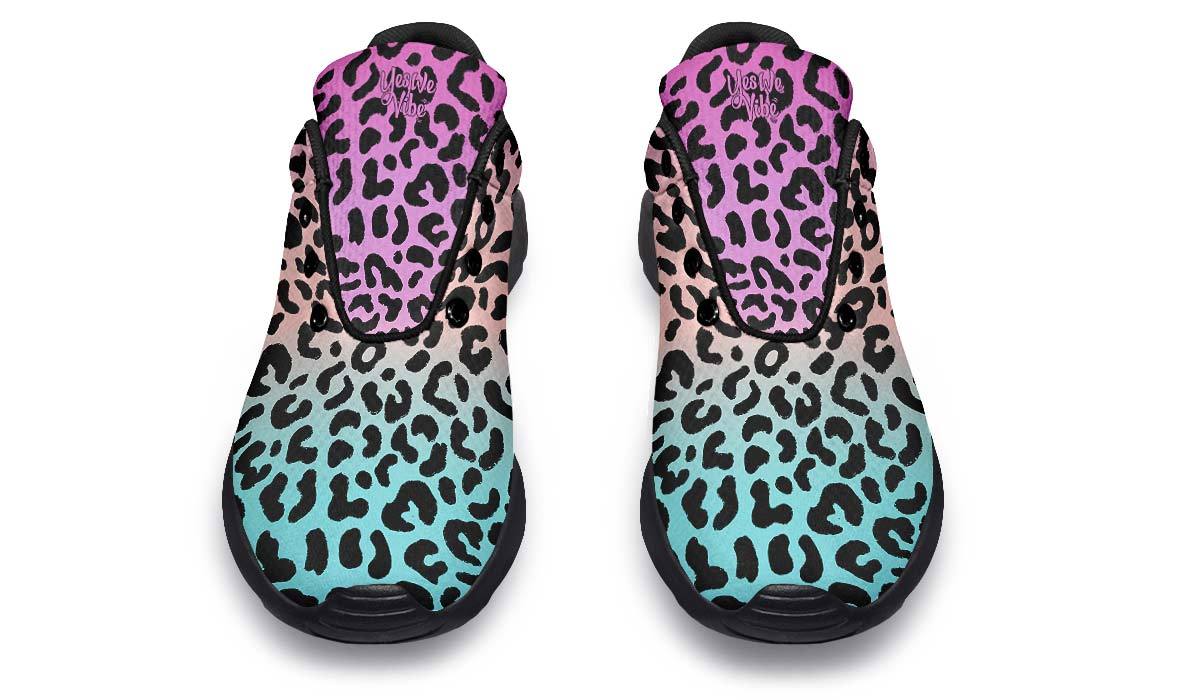 Gradient Leopard Pattern