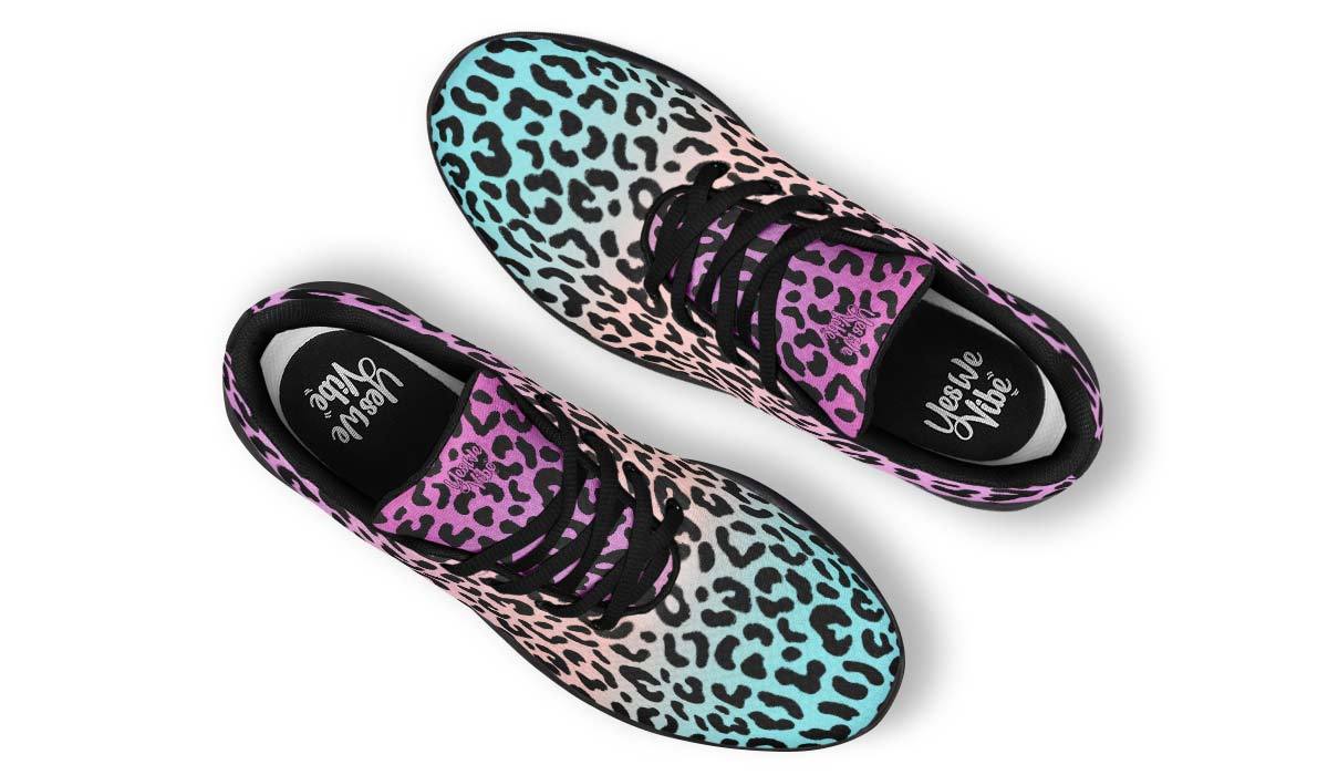 Gradient Leopard Pattern