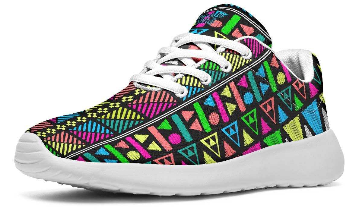 Neon Geo Print