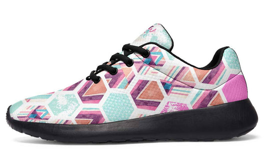 Watercolor Hexagon Pattern