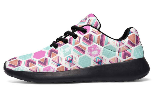 Watercolor Hexagon Pattern