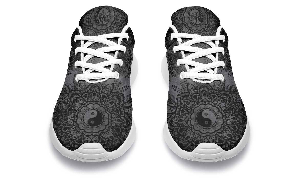 Yin Yang Mandala Grey