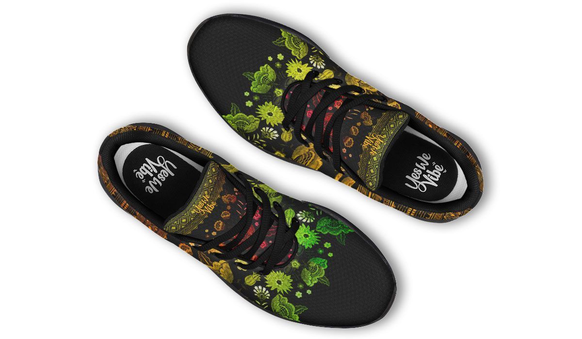 Boho Stitch Pattern Watercolor Gold